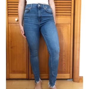 Zara high waisted jeans